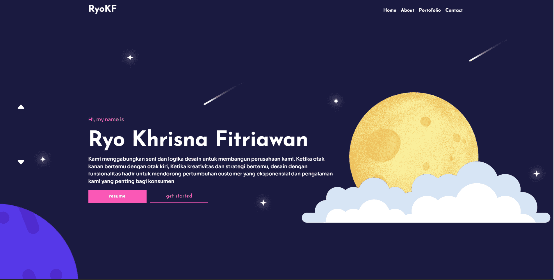 project homepage v3